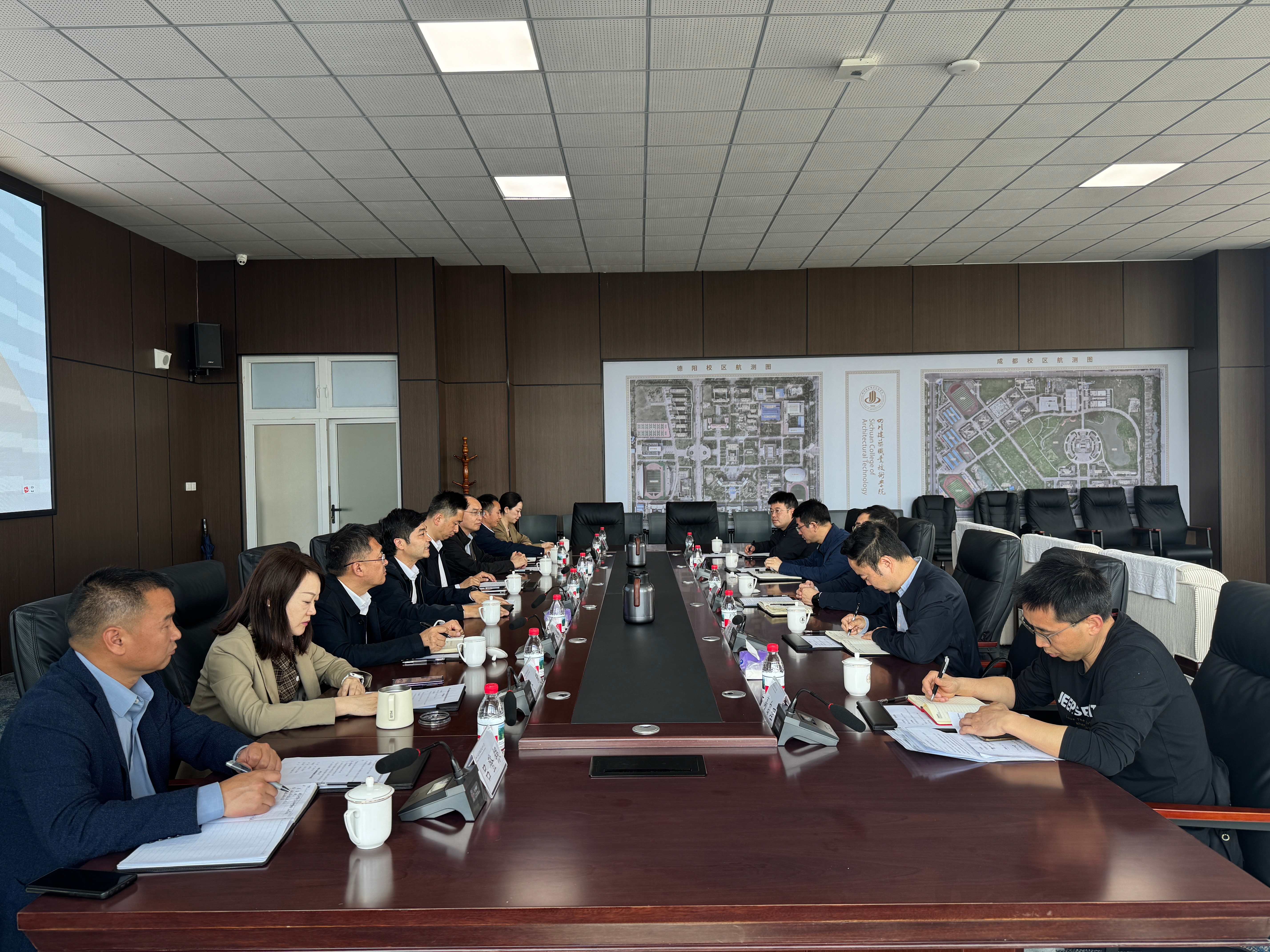 中铁八局设计院与四川建筑职业技术大学举行校企合作交流会